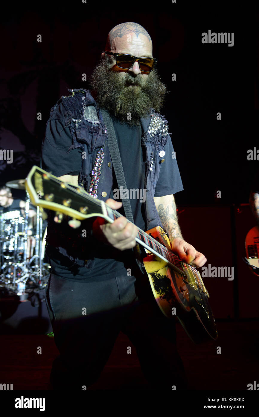 FORT LAUDERDALE, FL - MARCH 17: Tim Armstrong of Rancid performs at