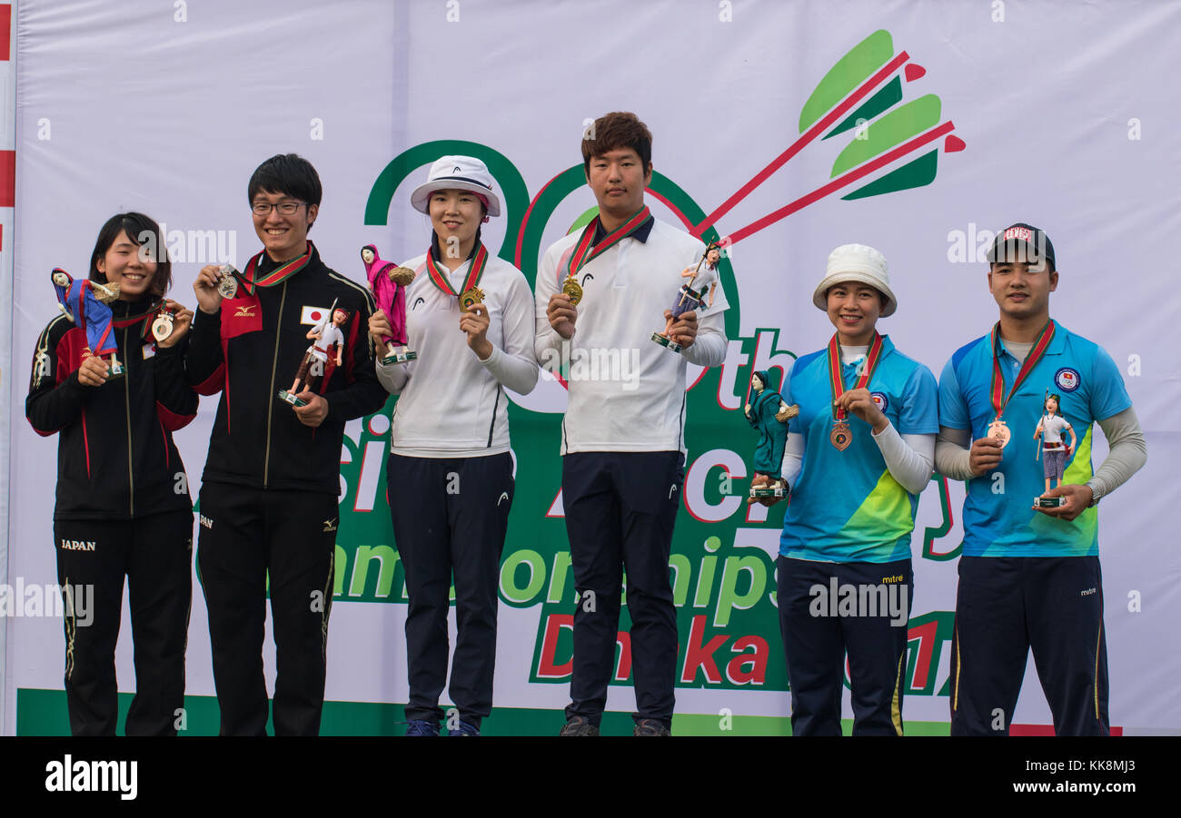 South Korea Won The First Archery Gold Medal Of The 20th Asian Archery Championship Beating 0309