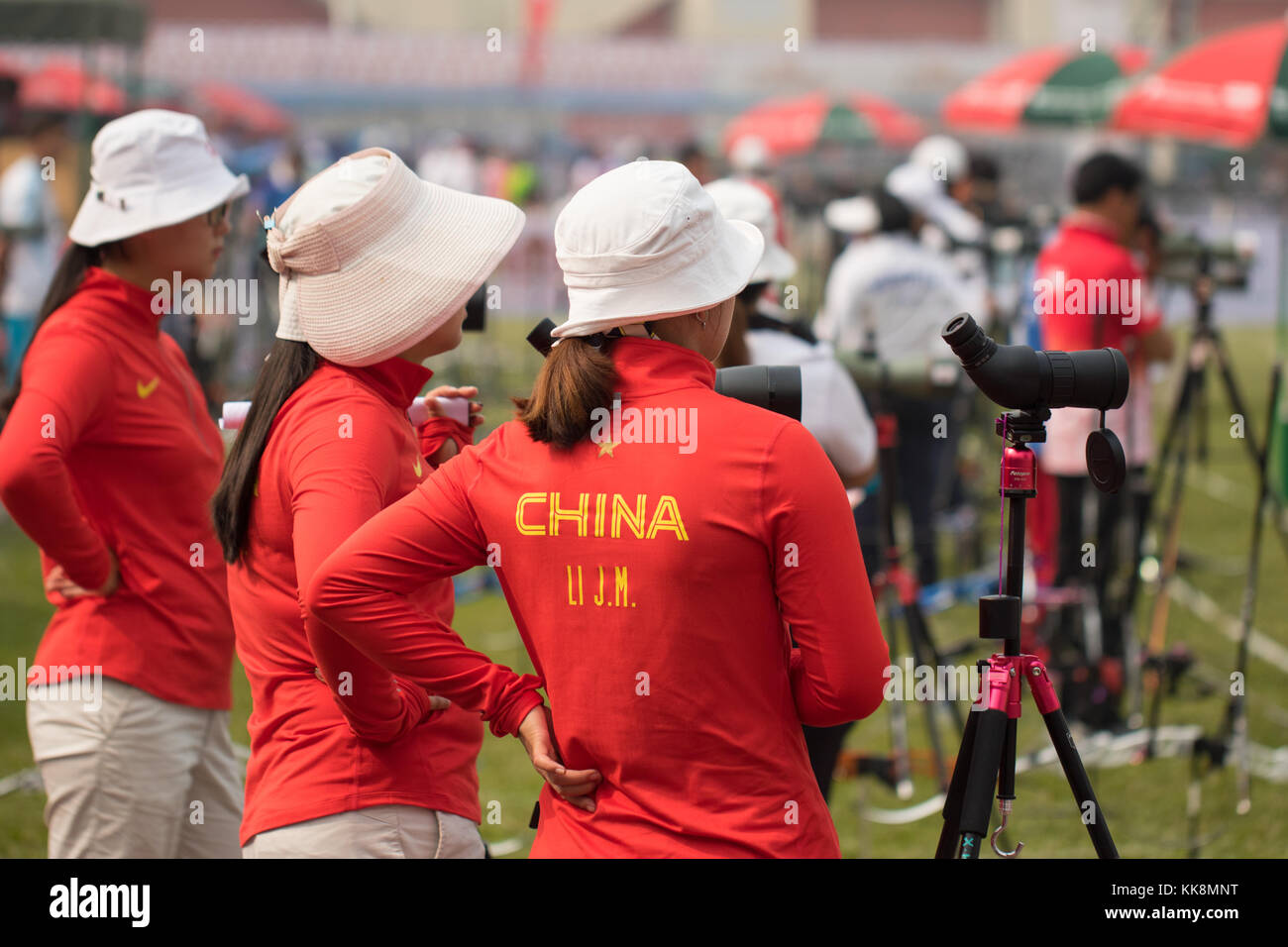 South Korea Won The First Archery Gold Medal Of The 20th Asian Archery Championship Beating 8015