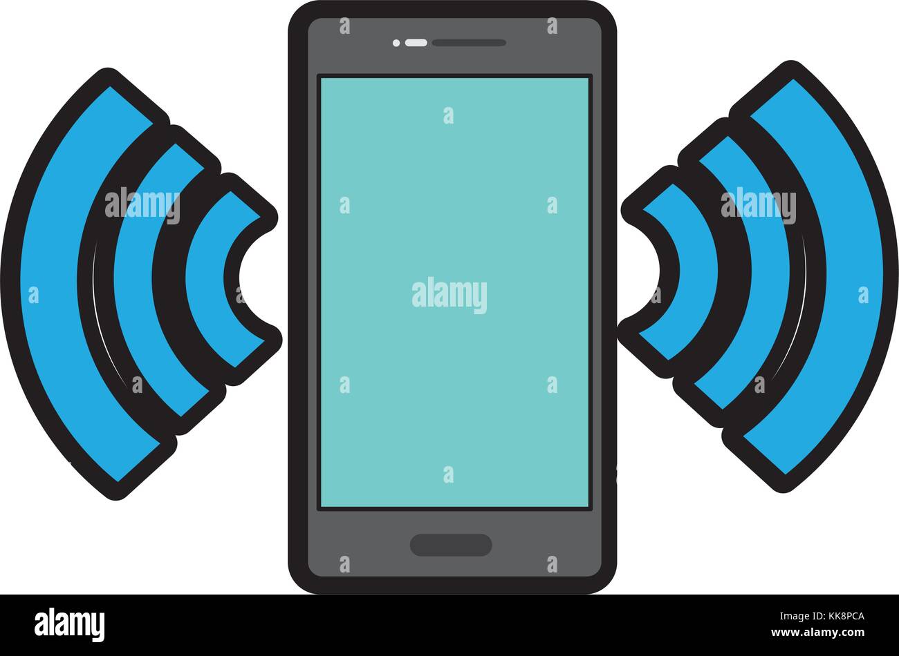 Isolated smartphone design Stock Vector Image & Art - Alamy
