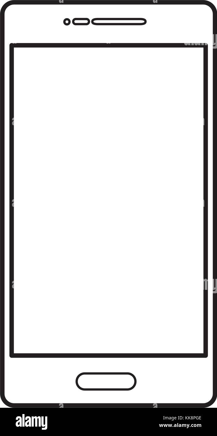 Isolated smartphone design Stock Vector Image & Art - Alamy