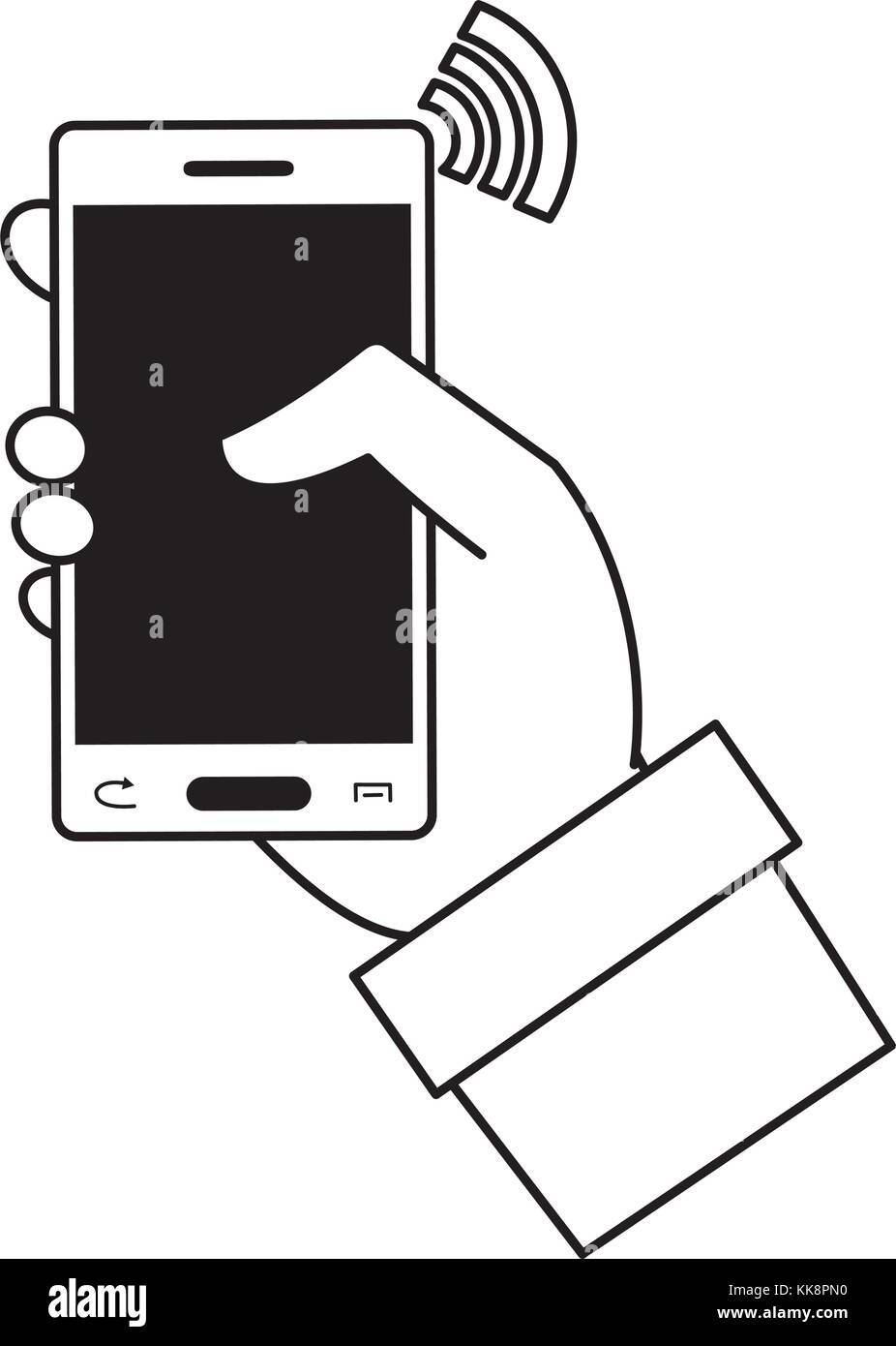 Isolated smartphone design Stock Vector Image & Art - Alamy