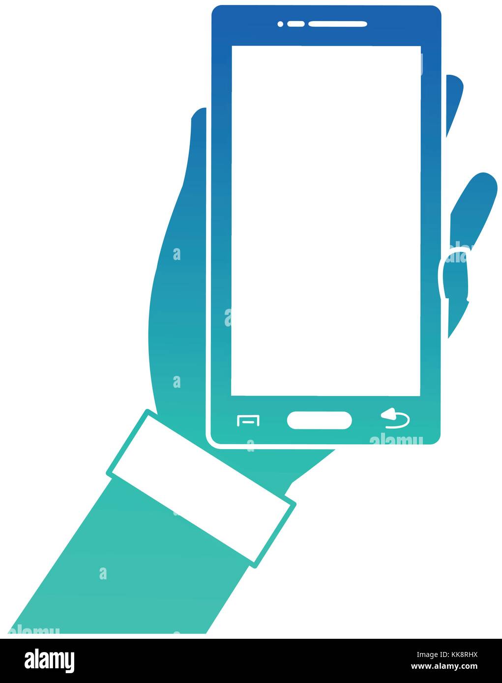 Isolated smartphone design Stock Vector Image & Art - Alamy