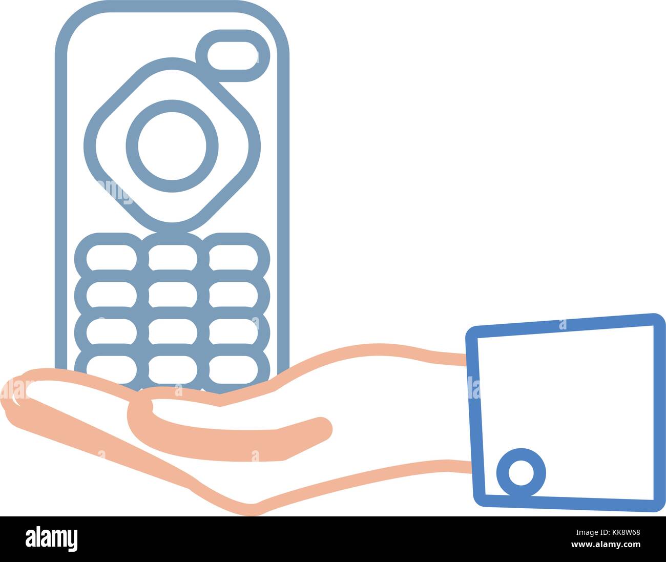 remote control vector illustration Stock Vector Image & Art - Alamy