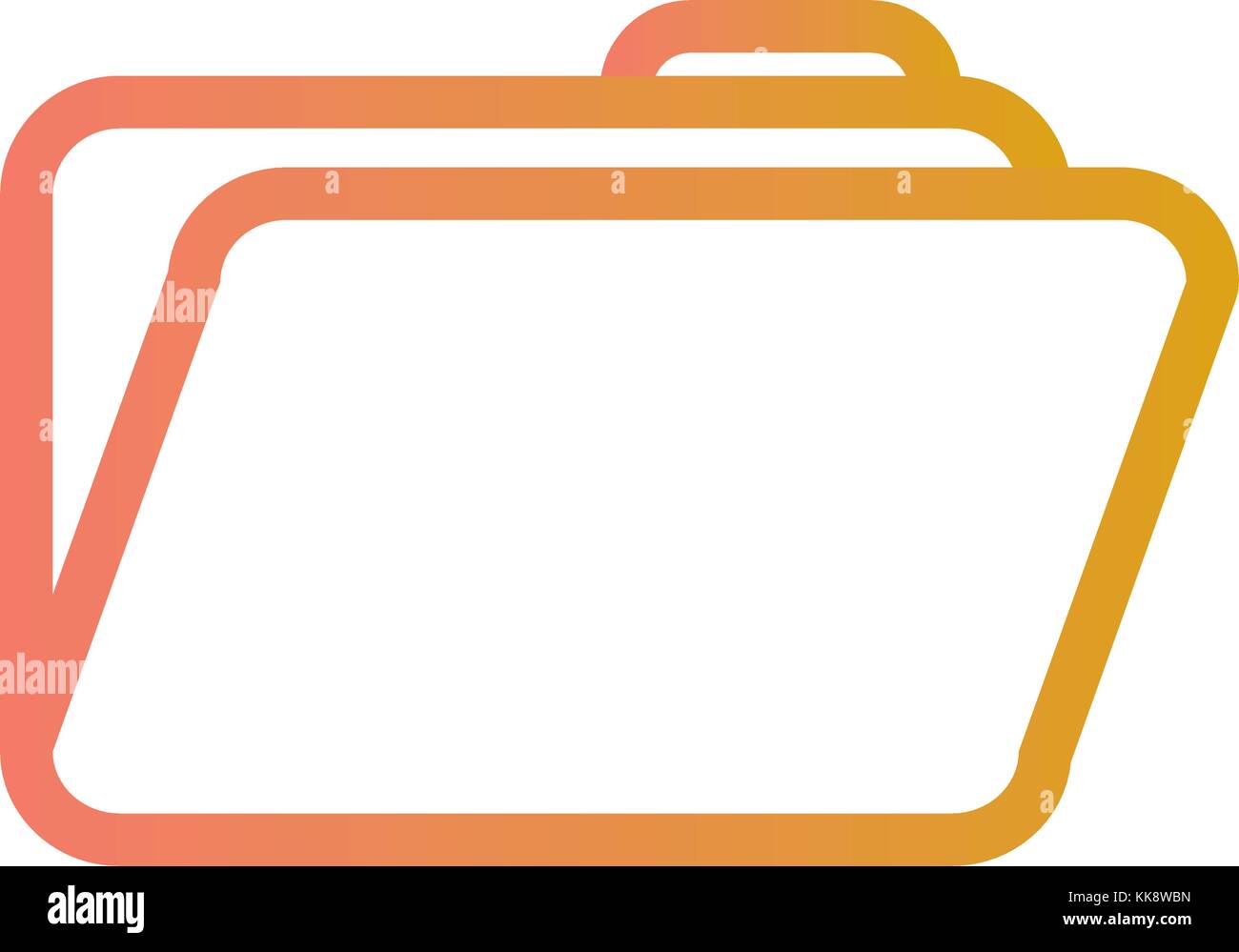 folder file vector illustration Stock Vector Image & Art - Alamy