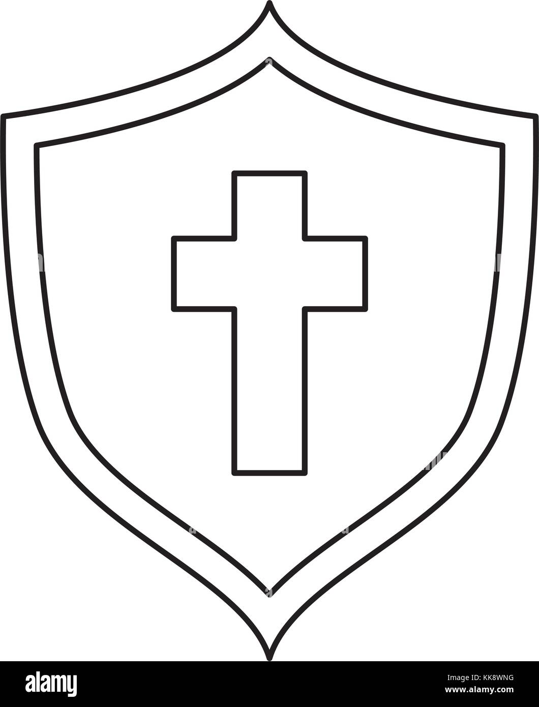 shield vector illustration Stock Vector Image & Art - Alamy
