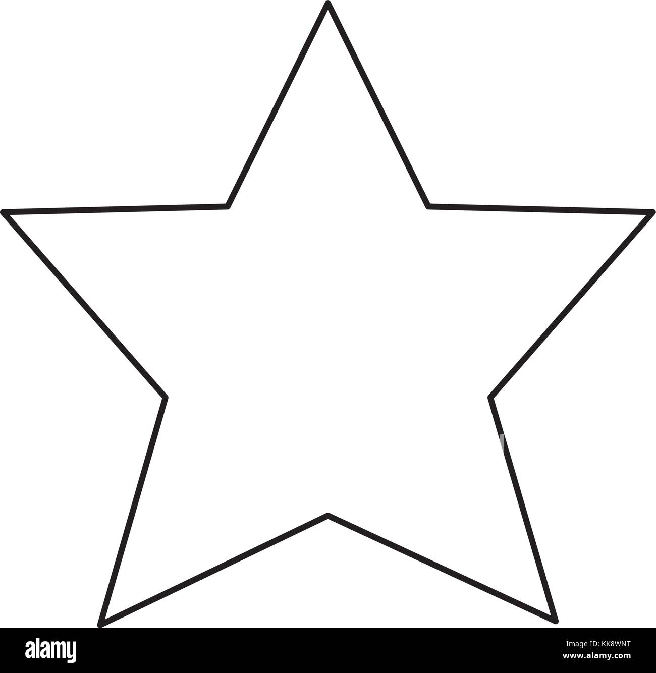 white star vector