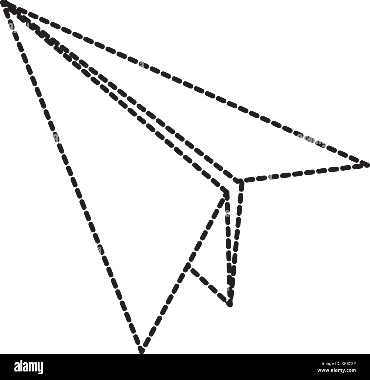 Isolated paperplane design Stock Vector Image & Art Alamy