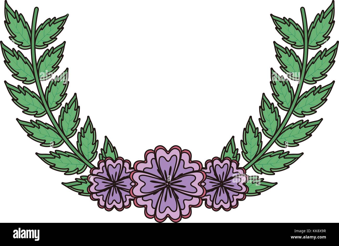 bouquet flower vector illustration Stock Vector Image & Art - Alamy