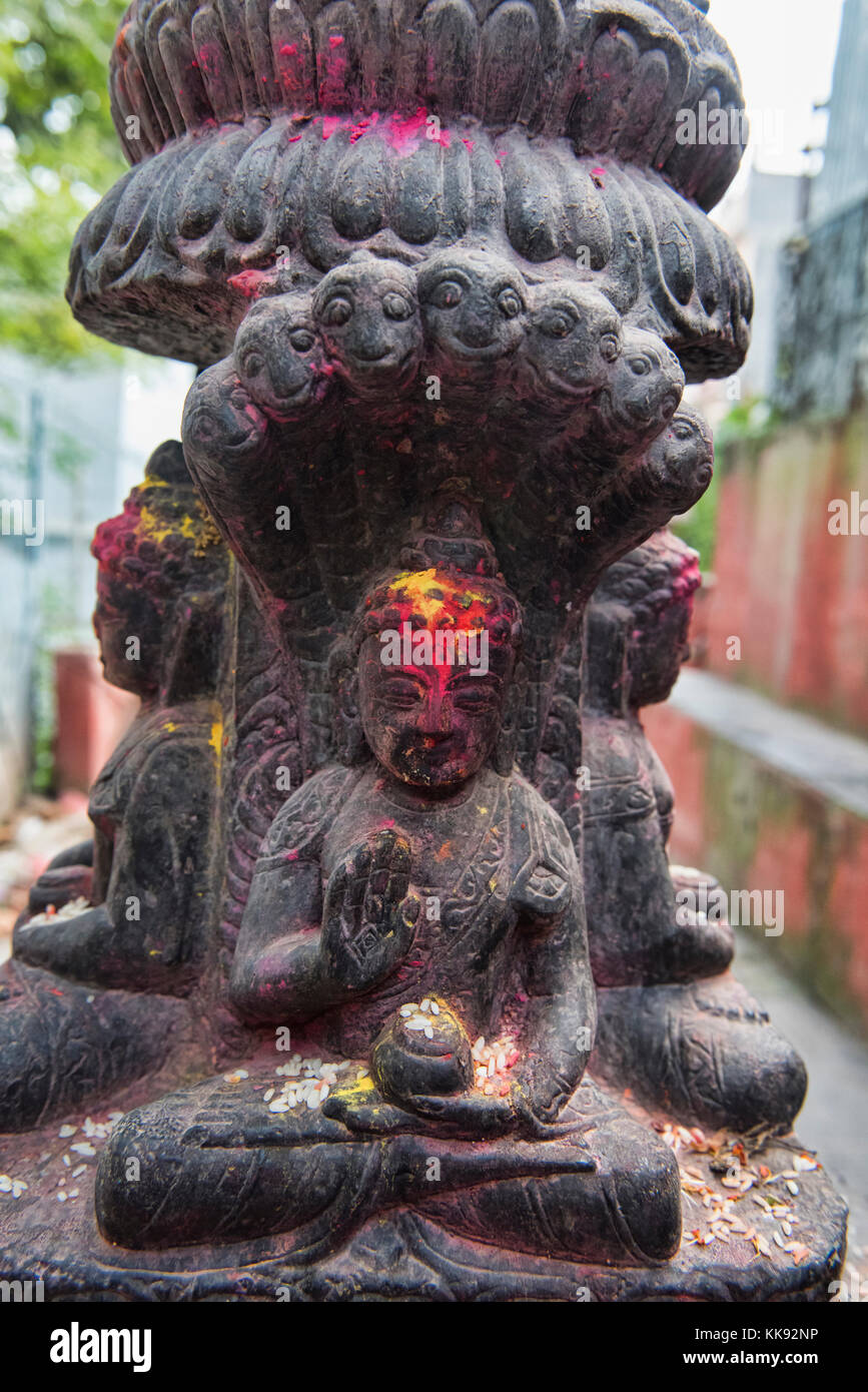 Hindu god statue kathmandu nepal hires stock photography and images