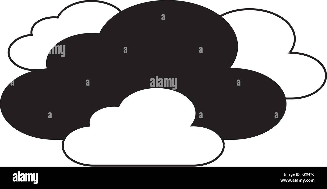clouds weather sky scene nature Stock Vector Image & Art - Alamy