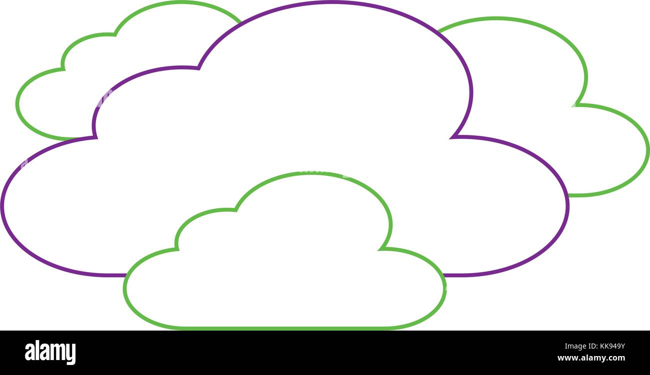 clouds weather sky scene nature Stock Vector Image & Art - Alamy