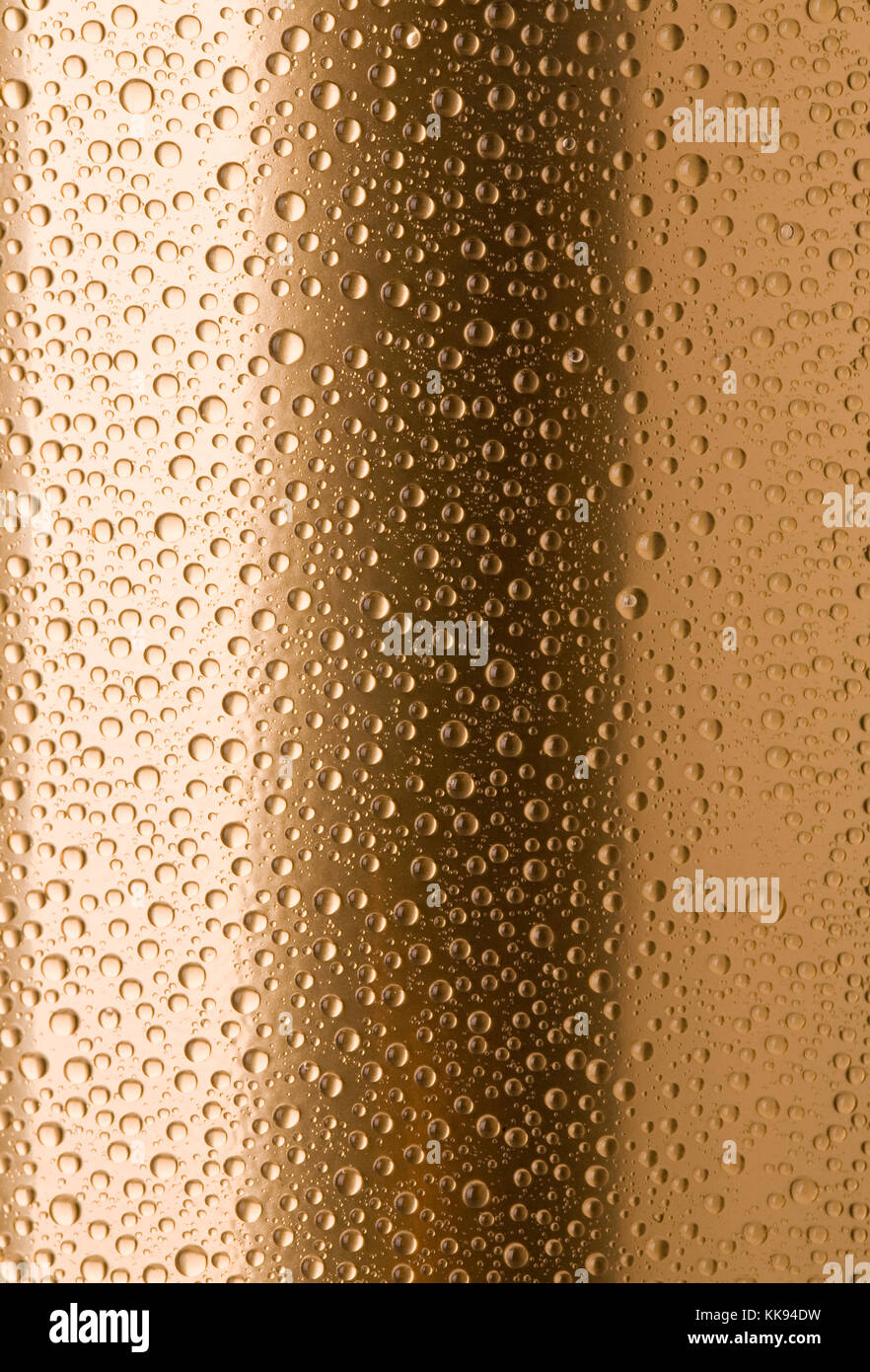 Abstract macro of water drops over yellow background Stock Photo - Alamy