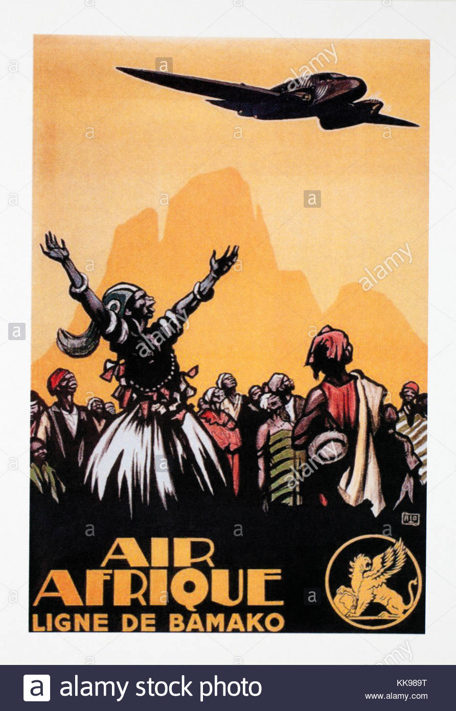 Vintage Plane Africa High Resolution Stock Photography and Images - Alamy