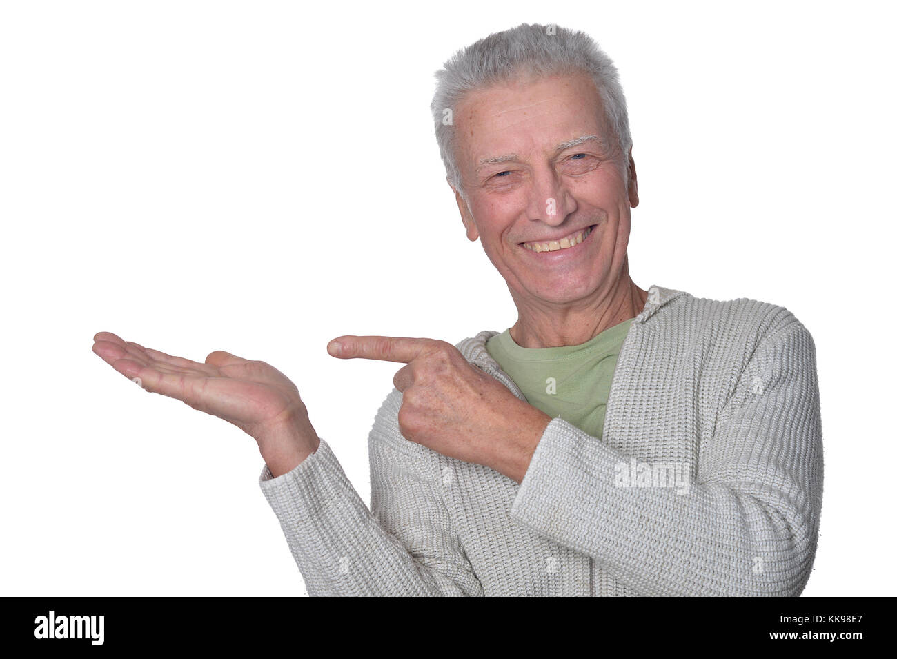 happy senior man Stock Photo - Alamy