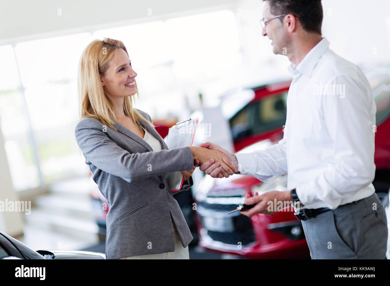 Elegant Tied Selling Car Dealership Pictures