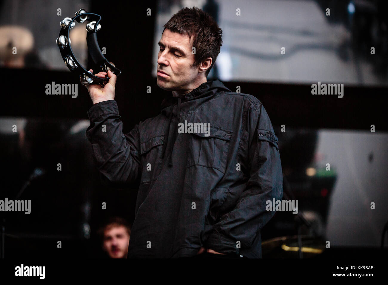 The English singer, songwriter and musician Liam Gallagher performs a ...