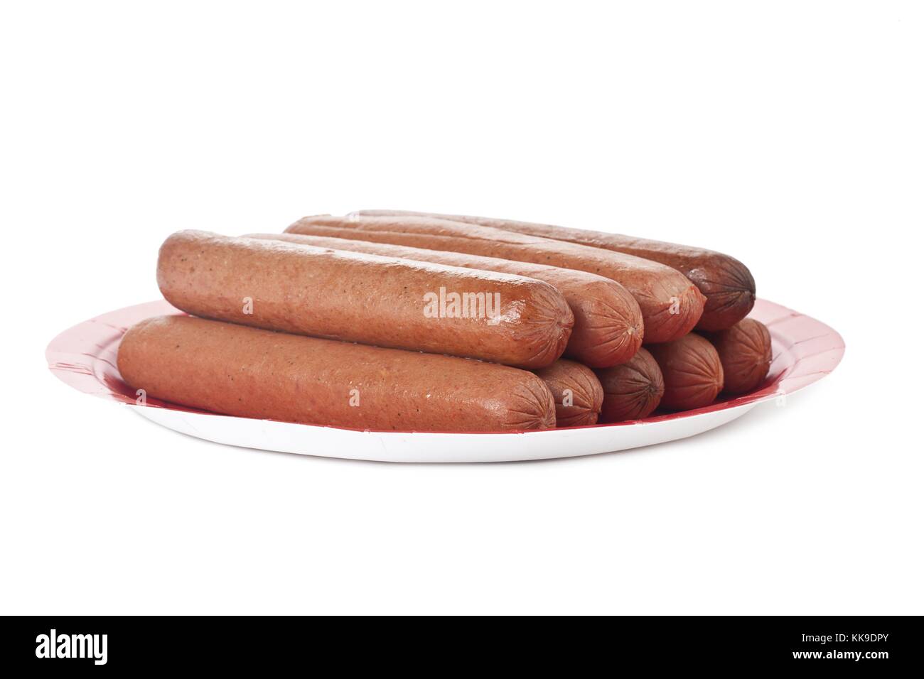 american hotdogs Stock Photo