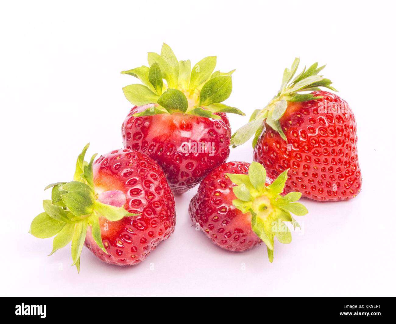 Individual strawberries hi-res stock photography and images - Alamy