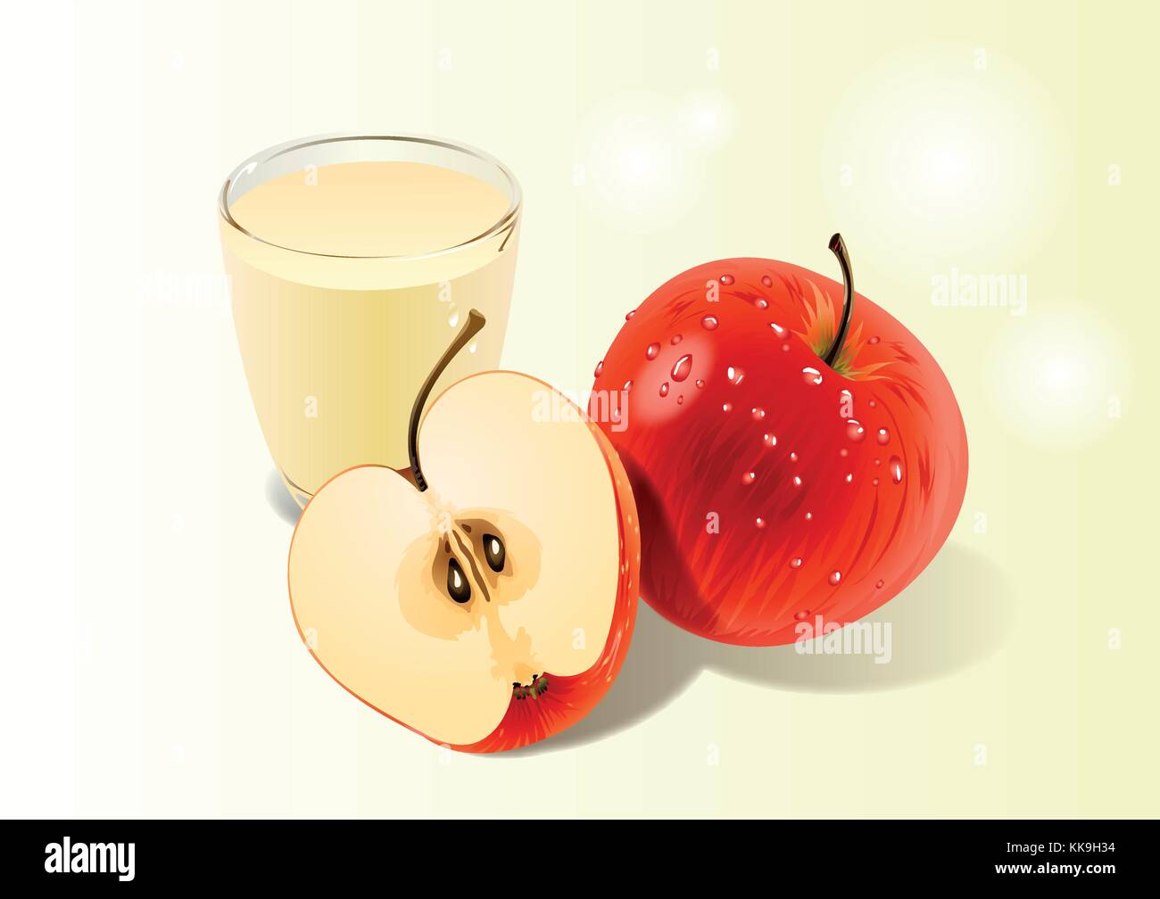 Fruit objects Apple, tomato, chestnut, etc 002 Stock Vector Image & Art Alamy