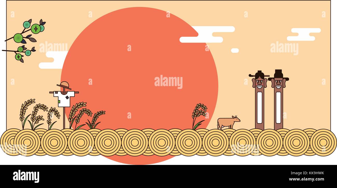 Korean traditional pattern background 009 Stock Vector Image & Art - Alamy