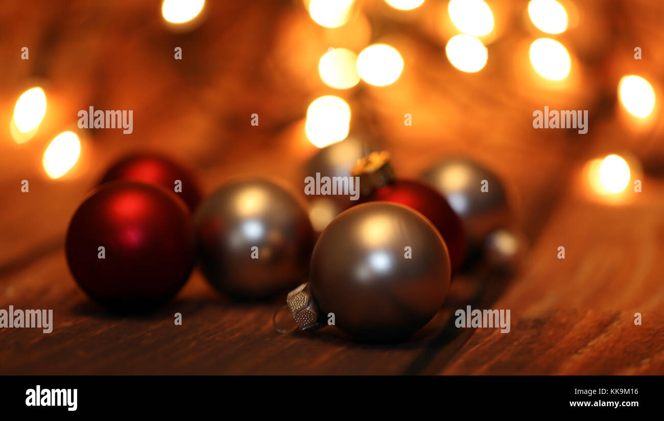 Christmas jewelry Christmas decorations Stock Photo Alamy