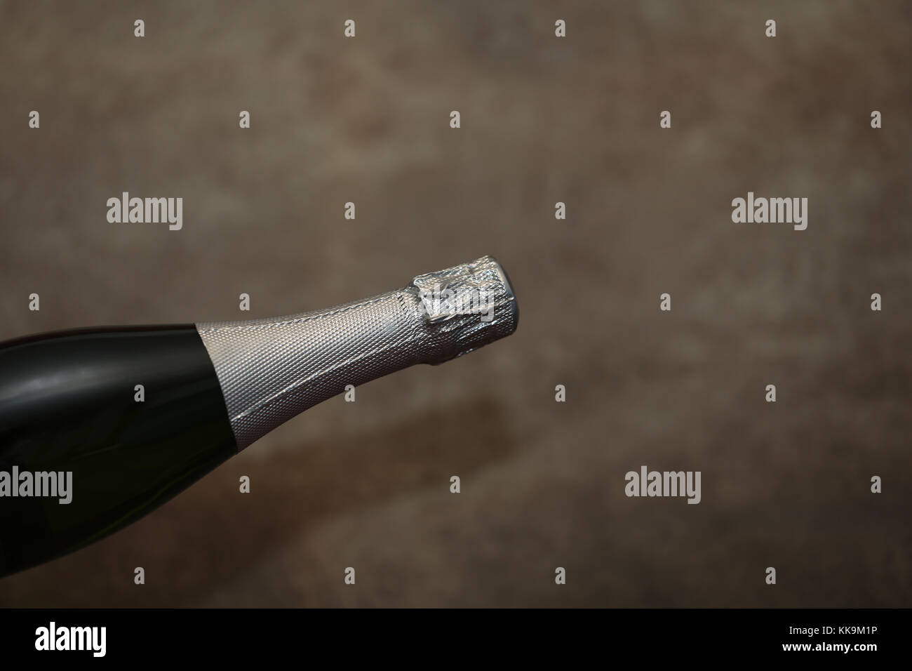 Sparkling champagne bottle Stock Photo Alamy