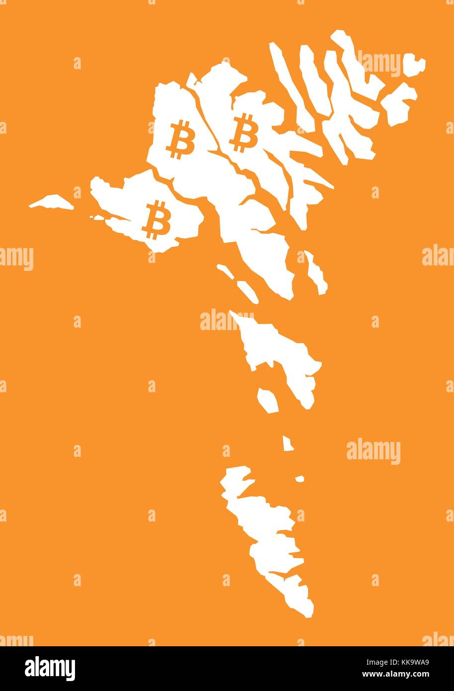 Faroe islands map hires stock photography and images Alamy