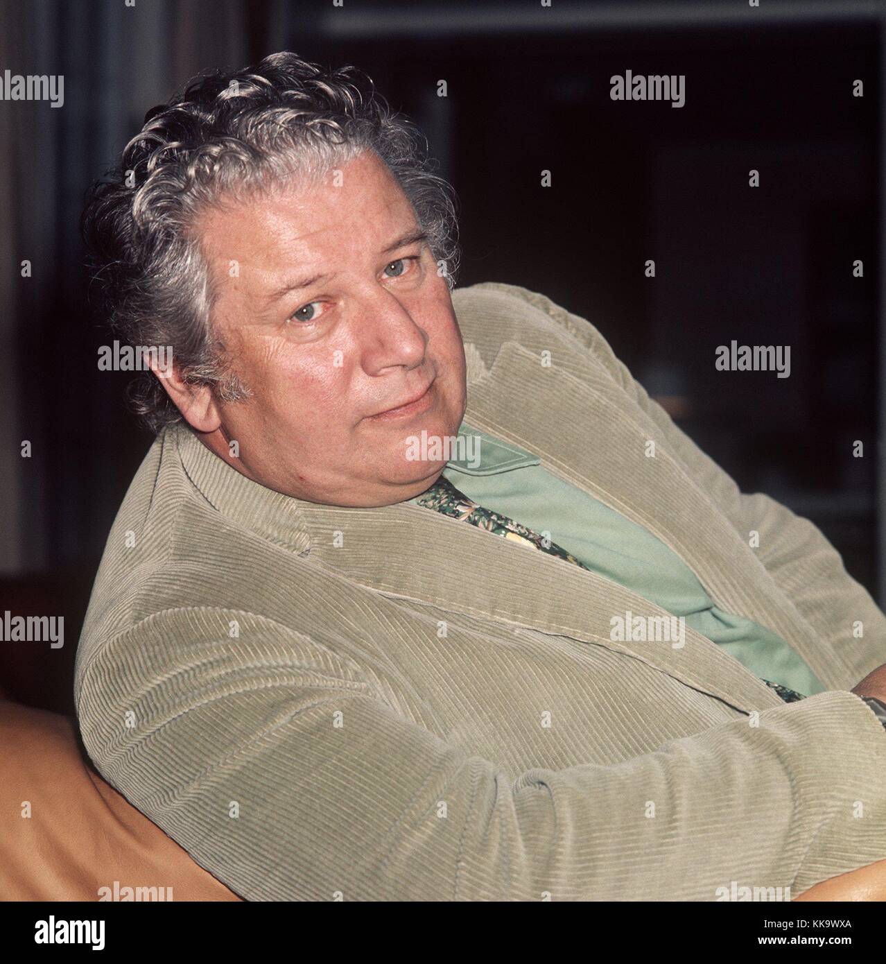 British actor Peter Ustinov on the 20th of February in 1974. | usage worldwide Stock Photo