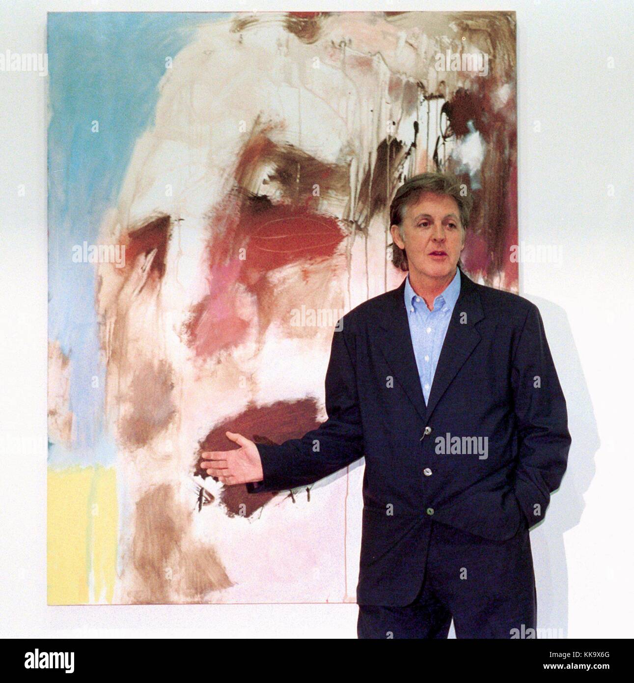 Paul mccartney art exhibition hi-res stock photography and images