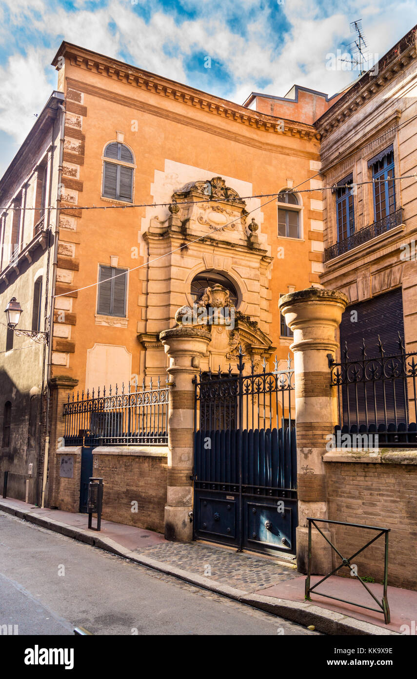 Hôtel particulier, townhouse mansion, 18th. century, Toulouse, Haute