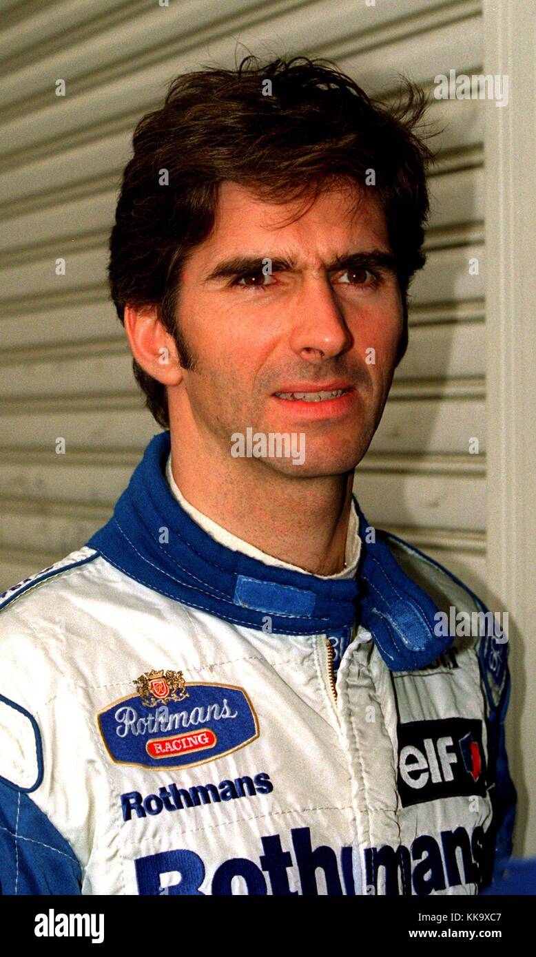 Portrait of Damon Hill, British Formula 1 racing driver, undated. | usage worldwide Stock Photo