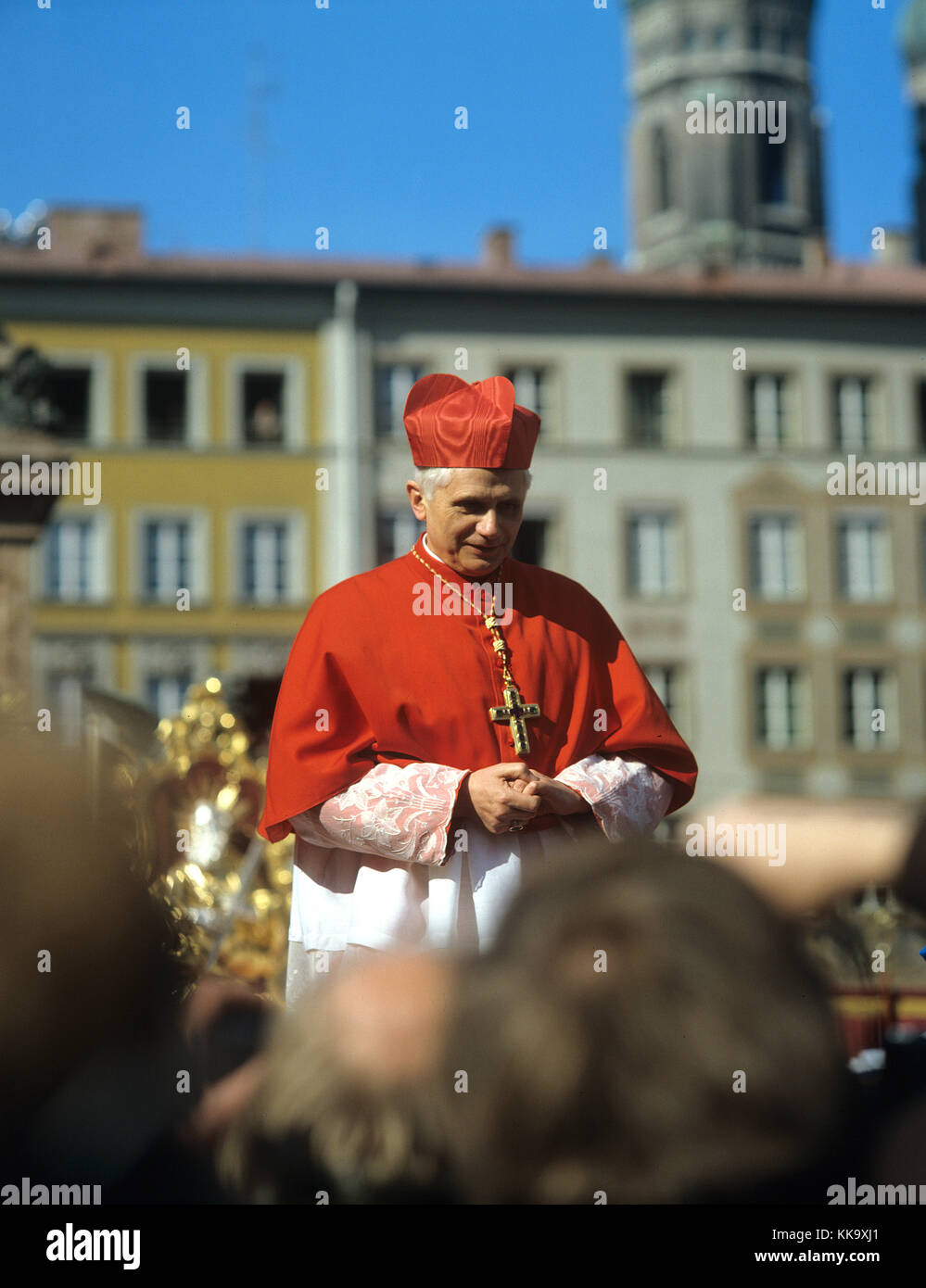 Joseph Kardinal Ratzinger, a former archbishop from Munich, bids ...