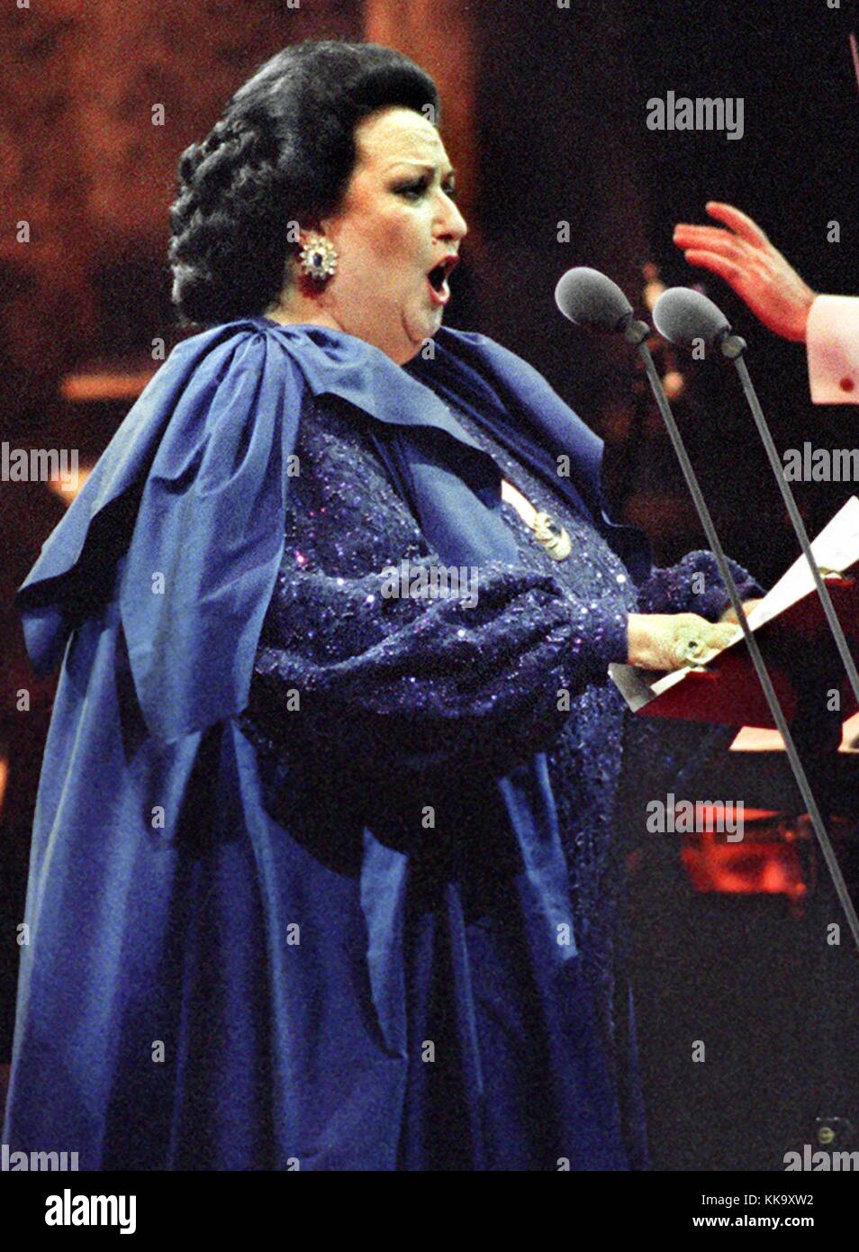 Opera singer montserrat caballe hi-res stock photography and images - Alamy