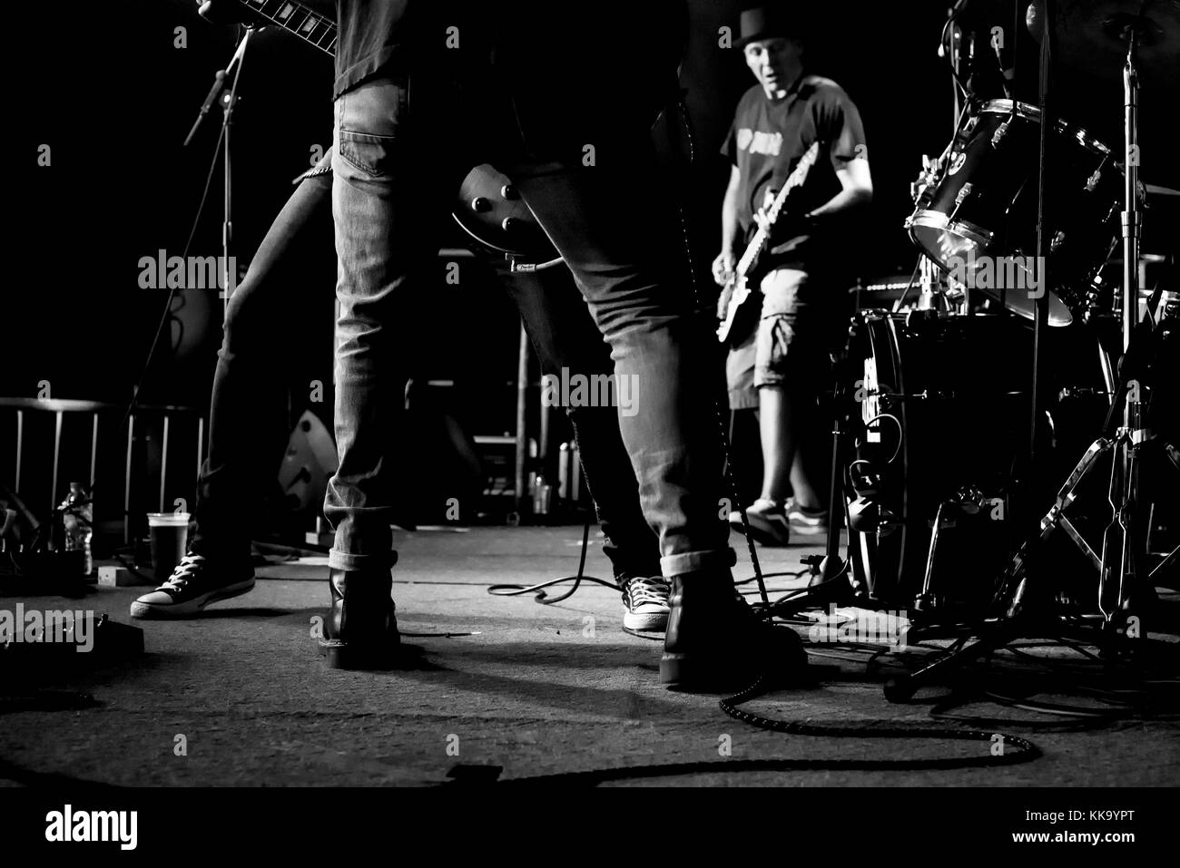 The Crash Landings performing at Christchurch Music Festival in 2015 Stock Photo Alamy