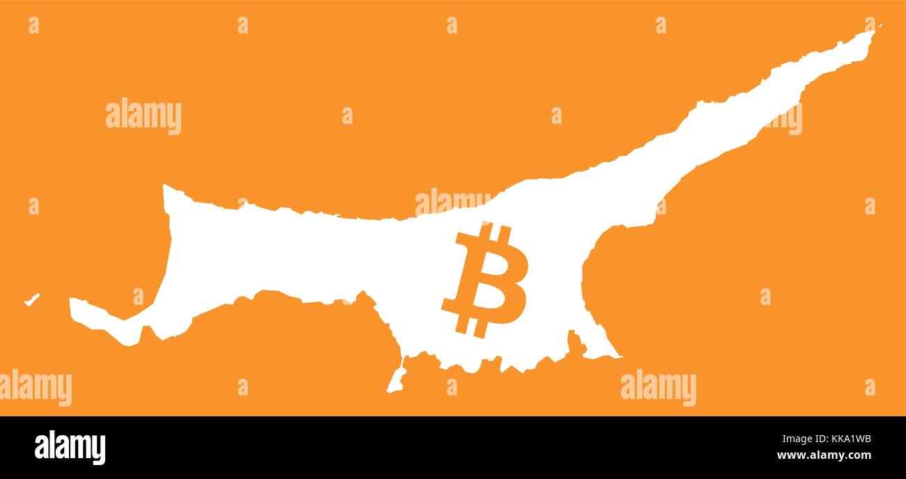 Northern Cyprus map with bitcoin crypto currency symbol illustration Stock  Vector Image & Art - Alamy