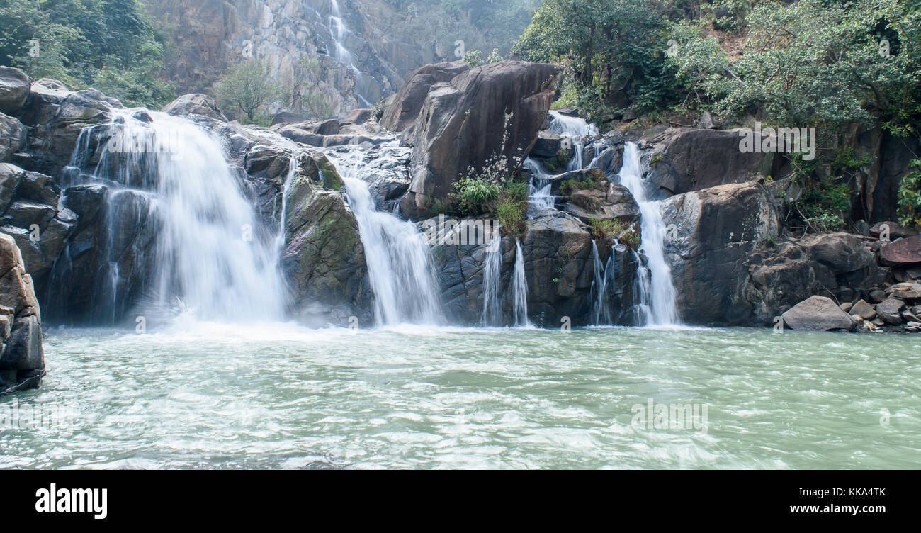 Lodh or Burhaghat waterfall in Jharkhand. Stock Photo