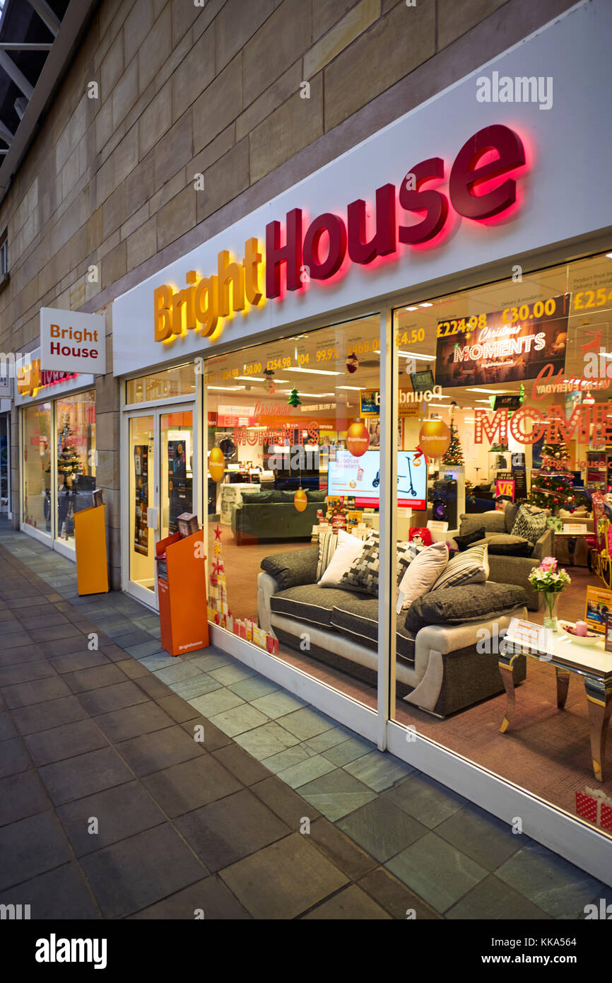 Bright House shop in Lancaster Stock Photo