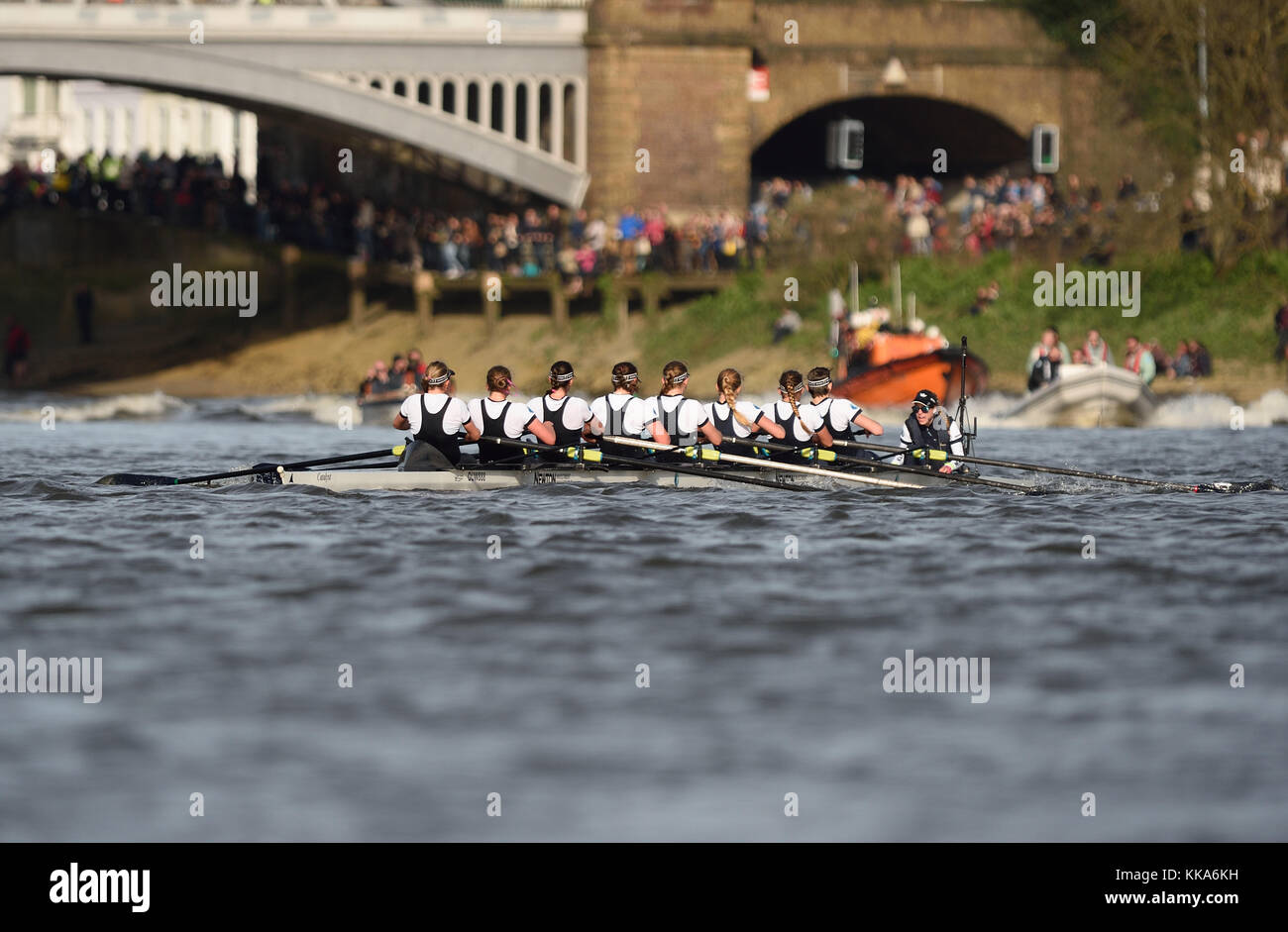 Boat Race Oxford v Cambridge Stock Photo Alamy