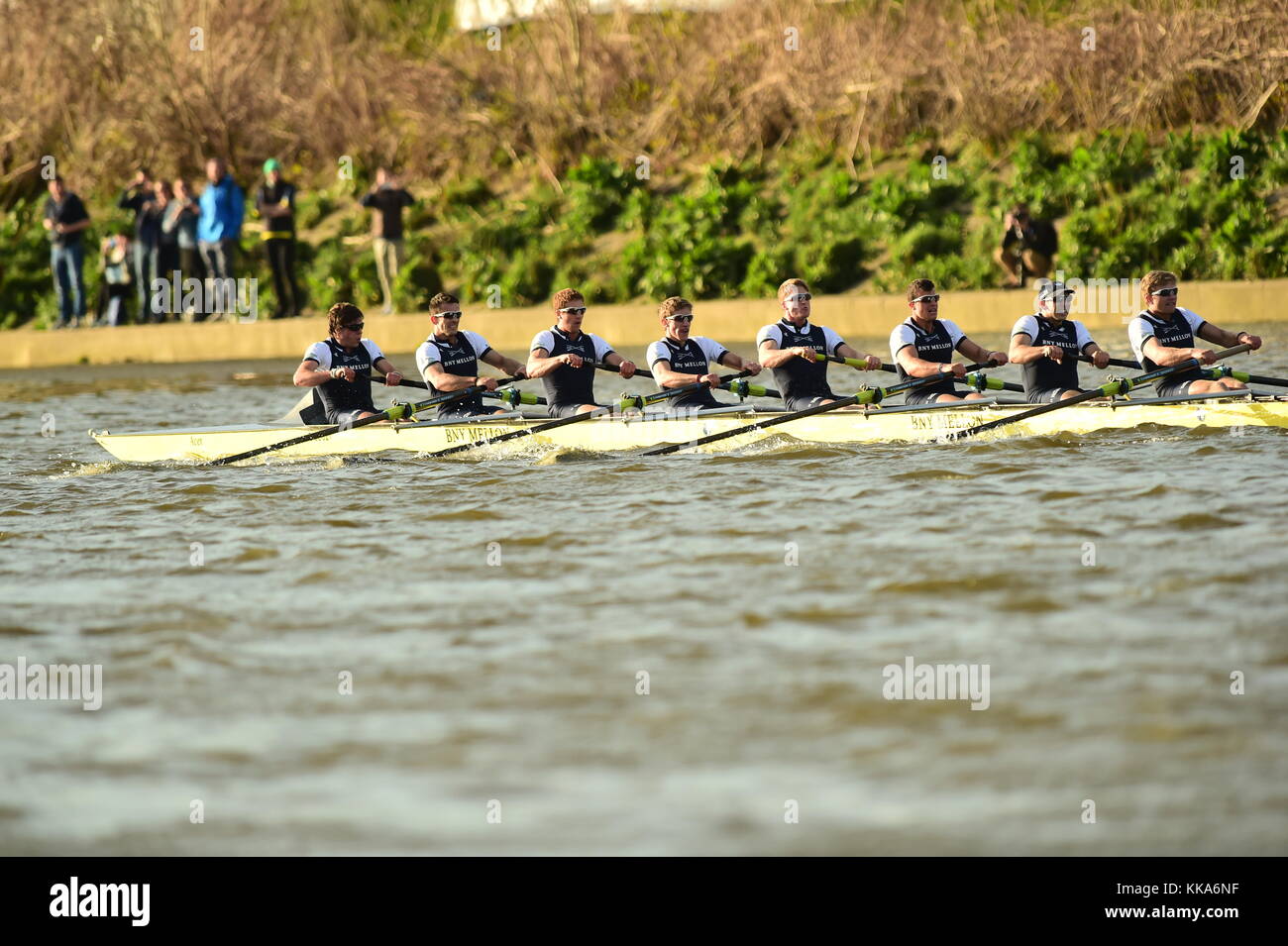 Boat Race Oxford v Cambridge Stock Photo Alamy