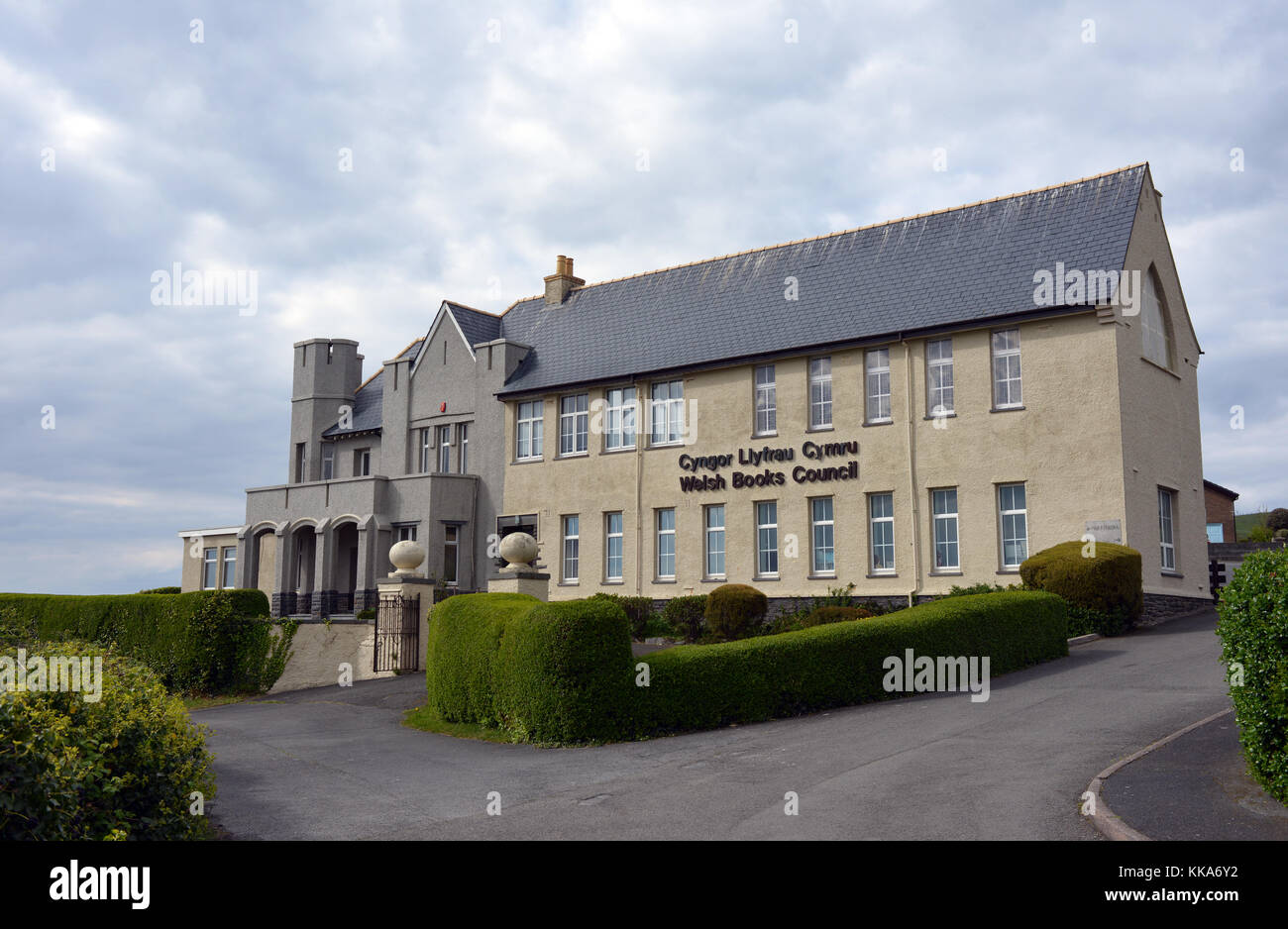Welsh Books Council, Aberystwyth Stock Photo Alamy