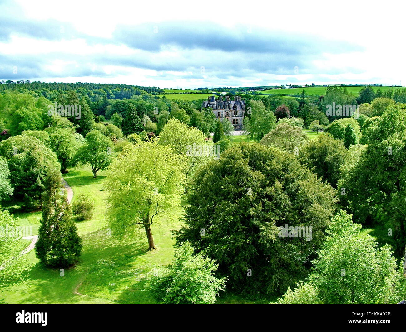 Blarney House near Blarney Castle, Co Cork, Ireland Stock Photo