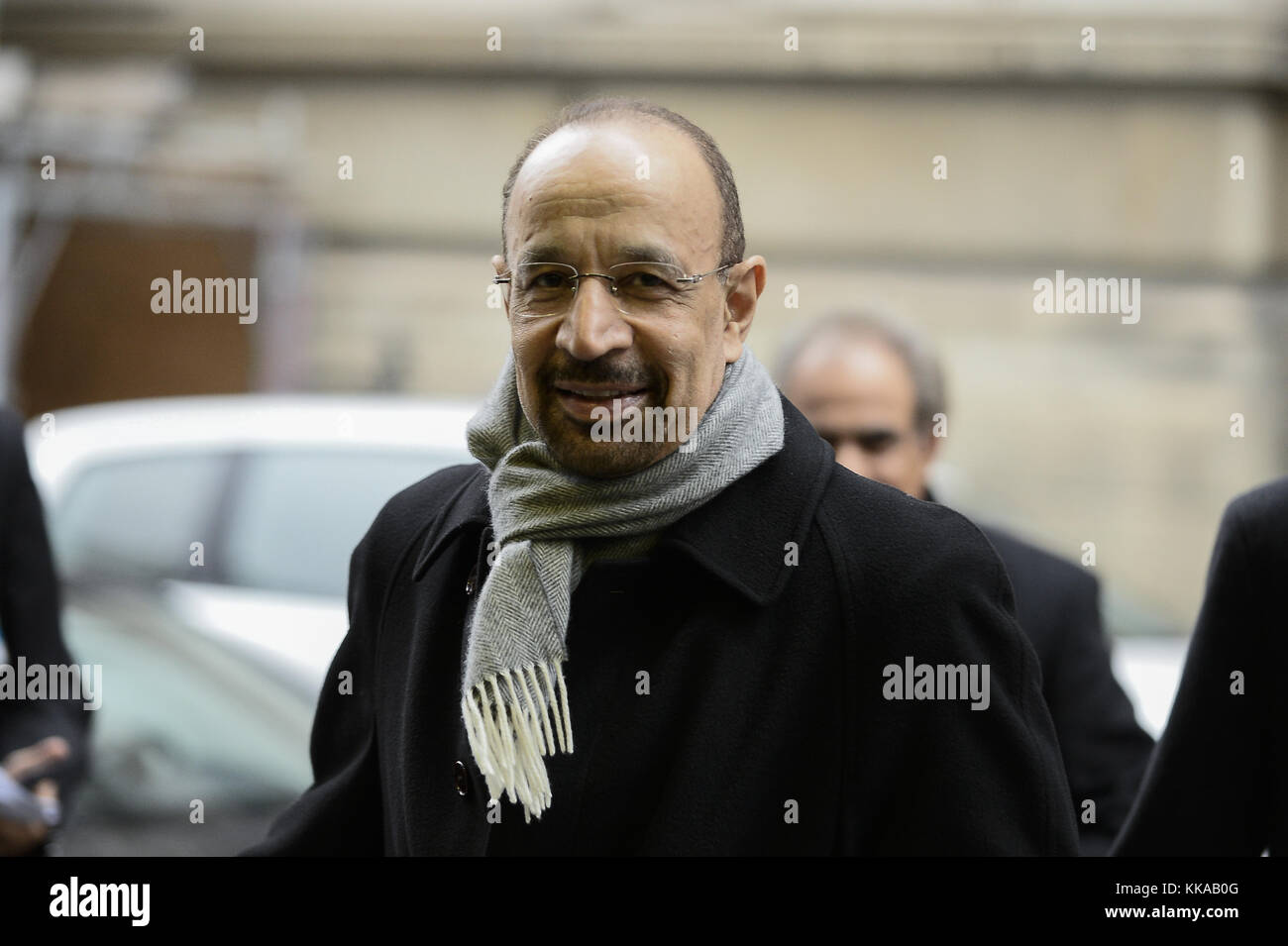 Vienna, Vienna, Austria. 29th Nov, 2017. Saudi Arabia's Minister of Energy, Industry and Mineral Resources, Khalid Al-Falih arrives for the 6th meeting of the Joint Ministerial Monitoring Committee of OPEC. Credit: Omar Marques/SOPA/ZUMA Wire/Alamy Live News Stock Photo