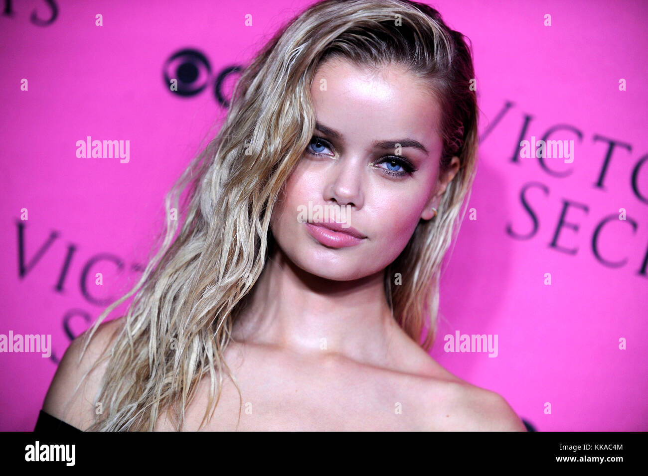 New York, USA. 28th Nov, 2017. Frida Aasen attends the 2017 Victoria's