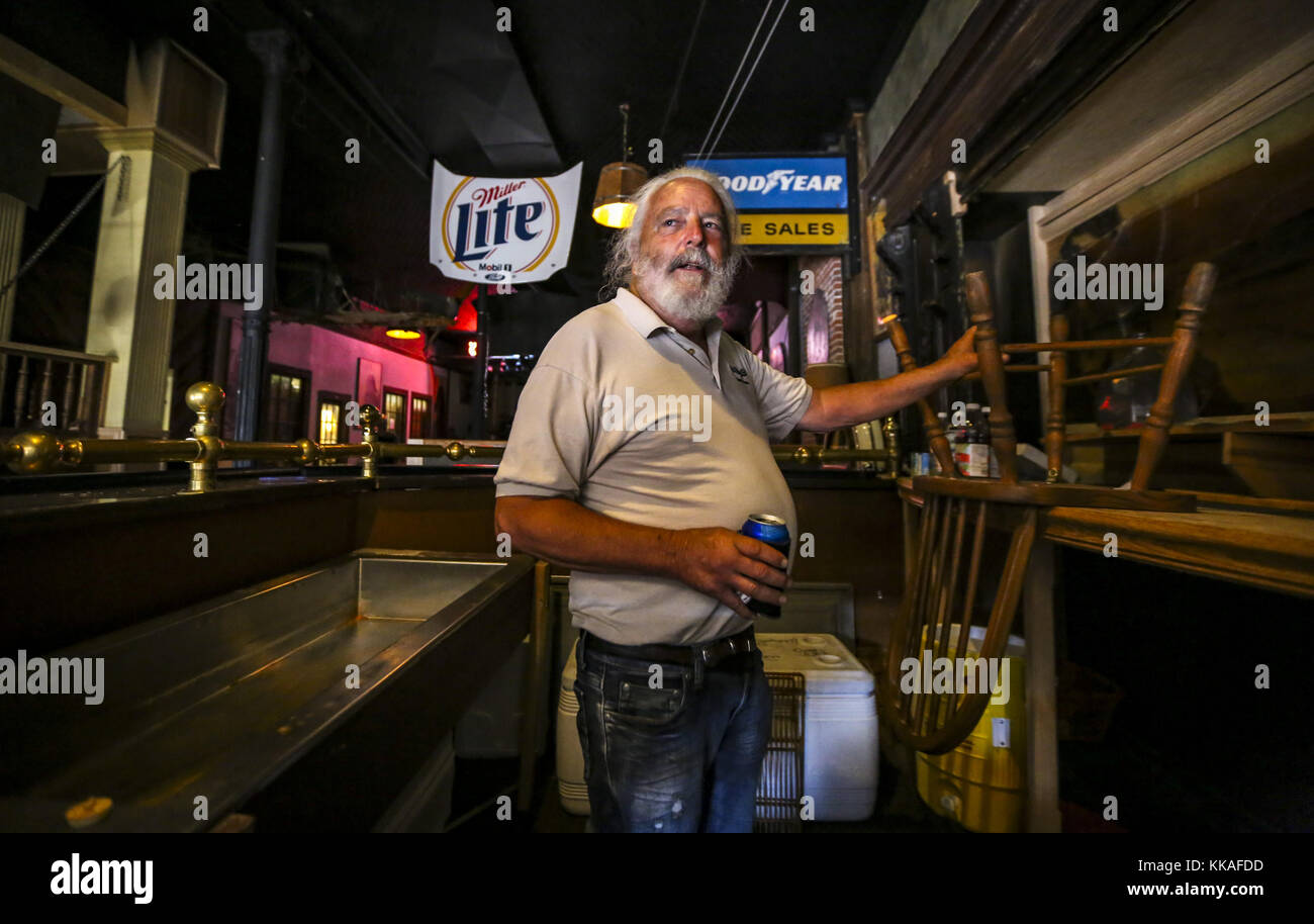 Savanna, Iowa, USA. 15th July, 2017. Entrepreneur Jerry Gendreau of