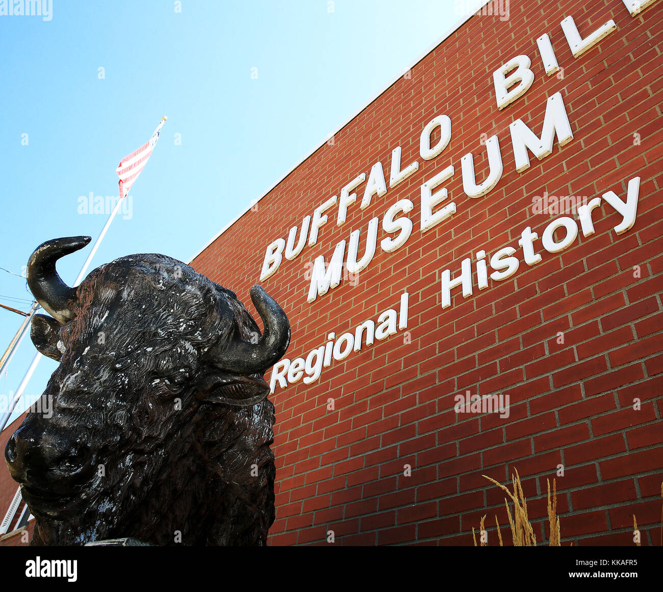 Le Clairie, Iowa, USA. 24th Aug, 2017. The Buffalo Bill Museum in Le