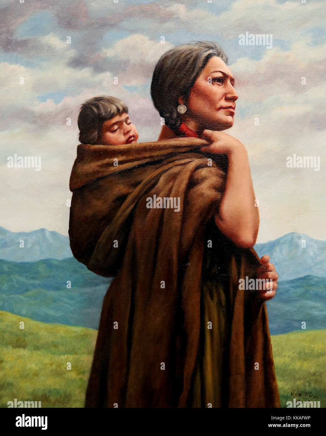 Sacagawea explorer hi-res stock photography and images - Alamy