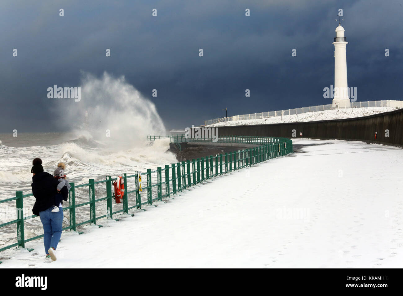 Whitburn Beach Sunderland Stock Photos & Whitburn Beach Sunderland