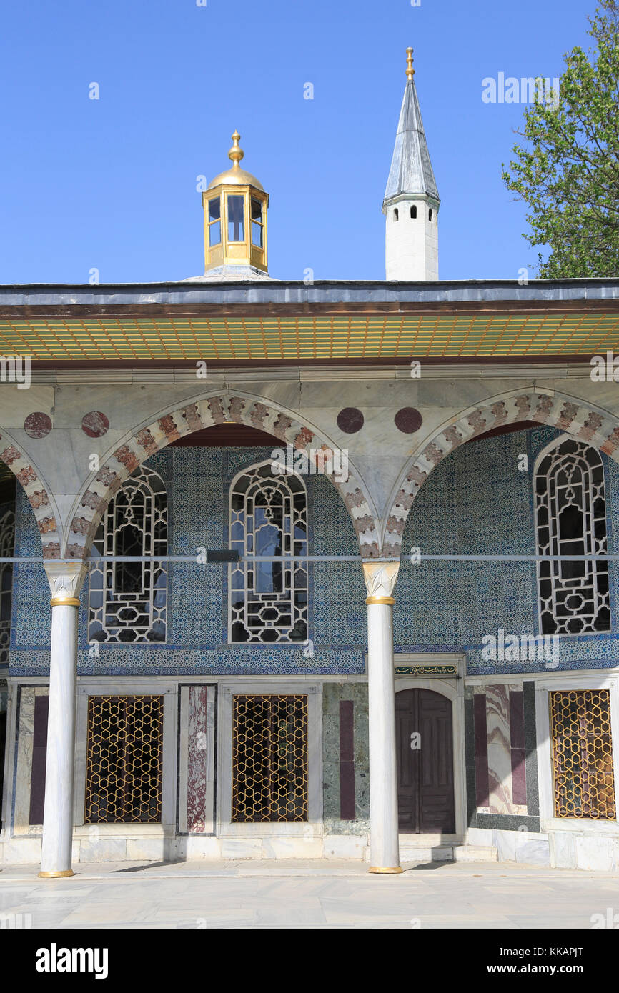 Baghdad Kiosk, Topkapi Palace, UNESCO World Heritage Site, Istanbul, Turkey, Europe Stock Photo