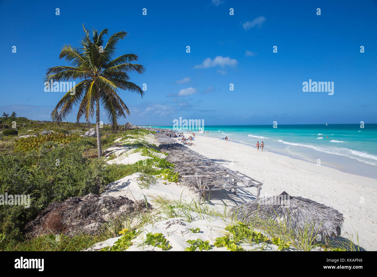 Playa Santa Maria, Cayo Santa Maria, Jardines del Rey archipelago, Villa Clara Province, Cuba, West Indies, Central America Stock Photo